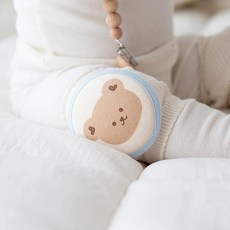 돗투돗 롤리팝 아기 쿠션 무릎보호대 유아용 양쪽 세트, 돗꼼, 1개