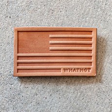 WHATNOT 皮革布章, 1個
