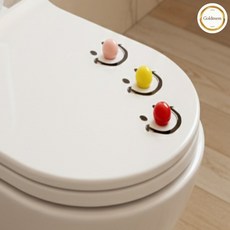 GOLDMEME 화장실커버손잡이 화장실변기뚜껑손잡이, 옐로우, 옐로우color