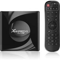 안드로이드 TV 박스 13.0 RK3528 쿼드코어 64비트 코어텍스-A53 칩셋 스마트 4GB RAM 64GB ROM 내장 2.4G 5G WiFi 및 블루투스 5.0 3D 8, 1개