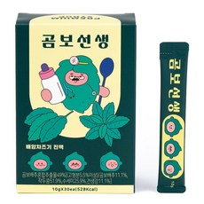 곰보선생 배암차즈기진액 곰보배추시럽 액상스틱, 300g, 1개, 10g