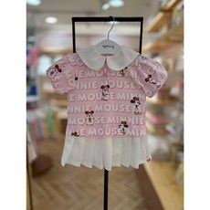 [아가방] 천호NC /디즈니 여름40% /한여름 시원하게 입기 좋은 쿨 원단의 원피스 /땀 흡수가 빠르고 빨리 마르는 원단*미니편안한플리츠원피스*