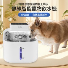 新款無線智能寵物飲水機貓咪自動循環流動飲水過濾貓狗喝水飲水器, 1個, APP款+恆溫加熱:機濾芯, 1L