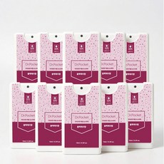 라비스코 닥터포켓 휴대용 카드형 스프레이 손소독제 블랙체리향 퍼퓸핸드새니타이저, 12개, 15ml