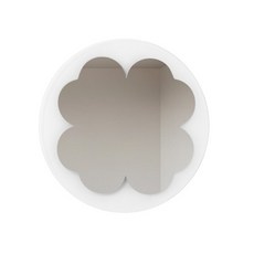 루비드 크리스탈 비정형 과일 감정 거울 욕실 화장대 침실 인테리어 벽걸이 거울, 07 클로버