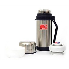 아폴로 보온보냉병, 실버, 1L, 1개