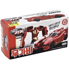 (헬로카봇) 미니 우가바 변신로봇트 어린이장난감, 1개