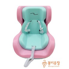 봉이옷장 인형 카시트 (라부부 호환 카시트 자동차 장식용 라부부 카시트), 1개, 핑크