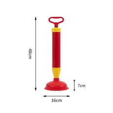 DFMEI 真空高壓馬桶吸疏通器揣子皮搋子通下水道皮吸廁所拔子下水管, 如圖