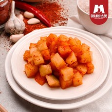 [마녀바스켓] 국내산 농산물 100프로 깍두기 2kg, 1개