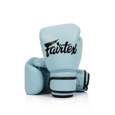 【神拳阿凱】 Fairtex BGV20 加軟貼合款 舒適無限 真皮拳擊手套 泰拳 格鬥 散打, 1個, 水藍