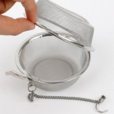 방울스토어 스텐 멸치 다시통 스텐거름망, 중, 1개