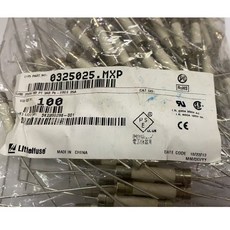 Littelfuse 0325025.MXP 帶導線保險絲 25A 250VAC 6.3x32mm, 1個