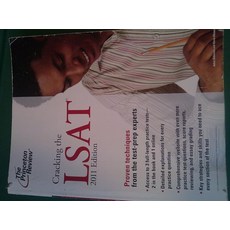 Cracking the LSAT 2011 Edition (Graduate School Test Preparation) [paperback], Cracking the LSAT, 2011 Editio
