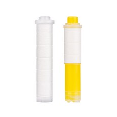 Vitapia淋浴除鏽維生素過濾器+淨水過濾器 維生素過濾器，水過濾器, 維他命濾芯 1入+淨水濾芯 1入