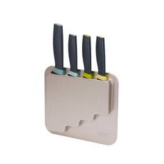 Joseph Joseph 壁掛收納刀具四件組 - 節省空間廚房刀具組, 1個