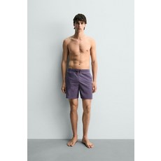 zara 자라 워시드 테크니컬 스윔팬츠 - 보라148282