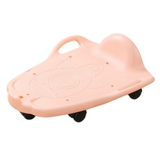Guci 火箭滑板車 兒童感統平衡板, 大號六輪滑板車/粉色【65*53cm】, 1個