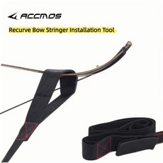 양궁 리커브 활 스트링거 도구 전통 유지 보수 1 개, 01 빨간
