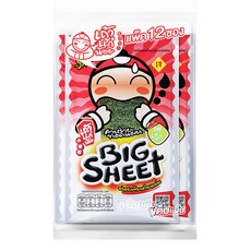 태국 타오케노이 김과자 빅시트 매운맛 3.2g X 12, 3개, 38.4g
