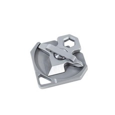 鈦合金多功能 EDC 隨身工具，具備螺絲起子與板手功能，便攜應急掛件, 1個, TX-001
