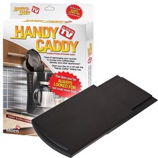 Handy Caddy 정품 슬라이딩 트레이. 커피메이커 에어프라이어 토스터기 선반 주방용품, 1개, Black