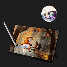 [당일발송]제우스랩 포터블 휴대용 터치 모니터 P16MAX PRO 40.6cm(16인치) WQXGA 고화질 전용 터치펜적용, P16MAX PRO모니터