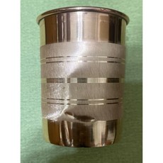 印度阿育吠陀純銅水杯 防手紋手工捶打 高9.5公分, 1個, 防手紋紋銅（有點小小的瑕疵）