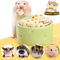 HappyHam 계란후라이 피그미다람쥐 햄스터 고슴도치 소동물 산양유 간식, 1개, 10g