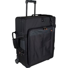 휠이 달린 Protect Tec iPac IP301QWL 쿼드러플 트럼펫 PRO PAC 케이스 블랙, 1개