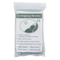 지진 대피용 캠핑 텐트 방한 차양 기능이 야외 쉼터, 1개, 1. Emergency blanket
