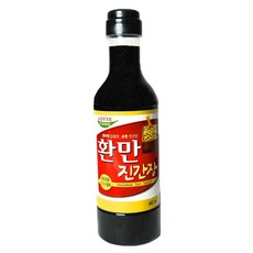 롯데푸드 환만 진간장 480ml 기획 식재료 고소한 계란밥 감칠맛 음식 반찬 조림, 1개