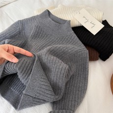 兒童毛衣2025瞇瞇眼鼕季新品男女童高領坑條毛衣寶寶純色打底毛衣