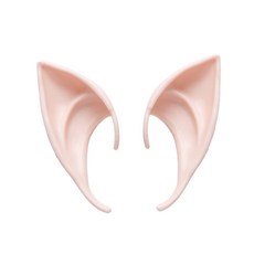 엘프 귀 한쌍 천사 분장 요정 촬영 장식 아바타 파티 할로윈 액세서리 코스튬, A_숏살색