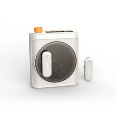 新款無線小蜜蜂擴音器揚聲器教師導遊培訓戶外商場促銷用喊話喇叭, 1個, 如圖, 白色
