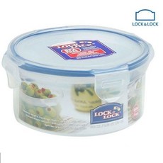락앤락 HP 플라스틱 용기 원형 600ml 1P 밀폐 반찬_23462020, 본상품