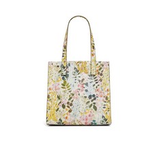 테드 베이커 Ted Baker 여성용 Seacon 토트백 핑크 & 화이트. 소형 토트백 258348 7962403912, Yellow Multi