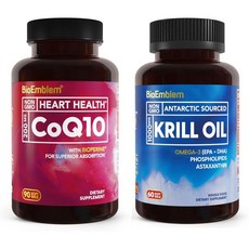 바이오엠블 남극 크릴오일 바이오페린이 포함 코큐텐, 1개