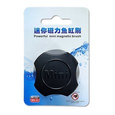미니 자석 청소기 WH-02(블랙) / 어항청소 수족관 이끼 얼룩 제거, 1개