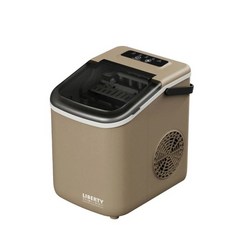 LIBERTY利百代微電腦製冰機 露營 家用 台灣出貨 智能製冰機 家用製冰機 快速製冰機, 沙色