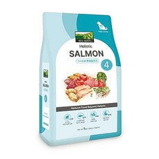 뉴 웨이브 홀리스틱 연어, 1개, 5kg