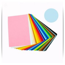 청양 파스텔 하늘 칼라펠트 비접착 556H 45x30 공예용 재료