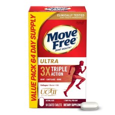 Move Free 울트라 트리플 액션 관절 지원 보충제 64정 1개