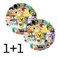 스피이 스프런키 sprunki 방수 스티커 인크레디박스1+1 110매, 1세트