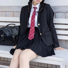 교복몰 (대여) 블랙 블레이저 여자자켓 교복 학생복