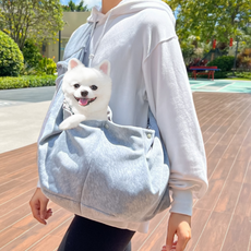 안는가방 반려동물 슬링백 포대기 강아지 이동가방 고양이 외출용, 1개, 상세페이지 참조