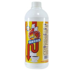 工廠直營馬桶水管強效疏通保養劑 快速溶解毛髮、菜渣 有效疏通馬桶水管, 1個, 1.2L