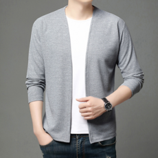 Amlition 남자 기본 오버핏 니트 가디건