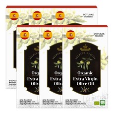 도투락 프리메로 유기농 엑스트라버진 올리브오일 올리브유 8gX14포X6박스, 112g, 6개