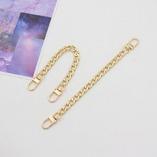 20cm 스네이크 체인 가방끈연장 체인스트랩, 1개
